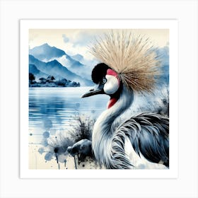 Creative Wild Animal Representation 3 Art Print