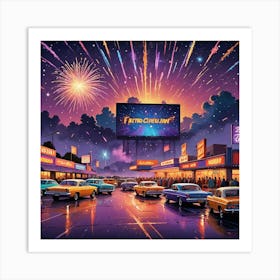 Firecrackers Art Print