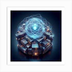 Futuristic Architecture Art Print