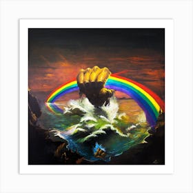 Rainbow Color Art Print