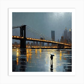 Brooklyn Bridge 3 Art Print