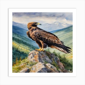 Golden Eagle Art Print