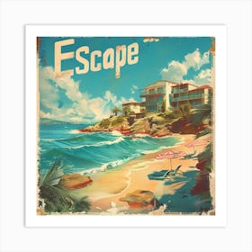 Escape Art Print