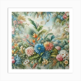 Flora And Fauna Art Print