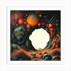 Wormhole Art Print