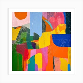 Modern Abstract Collection 37 Art Print