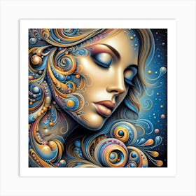 Psychedelic Art 24 Art Print