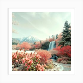 Autum season beauty Art Print