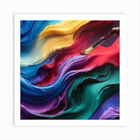 Abstract - Abstract Stock Videos & Royalty-Free Footage Art Print