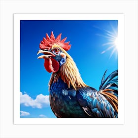 rooster Art Print