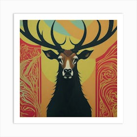 Stag 1 Art Print