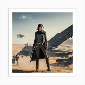 Star Wars The Force Awakens 35 Art Print