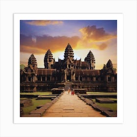 Angkor Wat Art Print