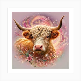 Highland Cow 3 1 Art Print