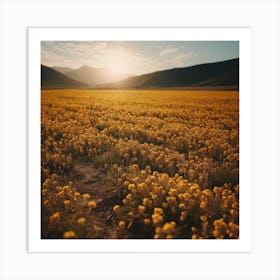 Farm Field Of View Art Print