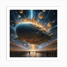 End Of The World paintings art print Art Print