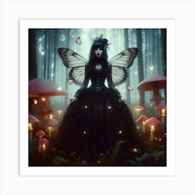 Fairy In The Forest 4 Art Print