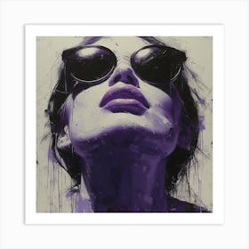 'Purple' Art Print