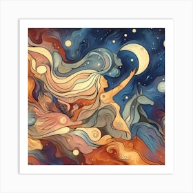 Saturn Art Print