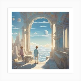 Somewhere only we know Art Print