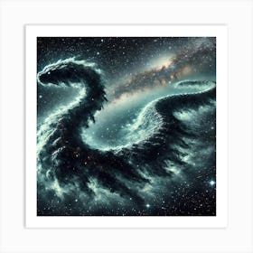 Nebulos Stealth Scales Art Print