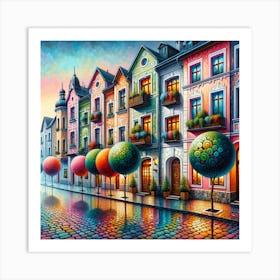 City Street II Art Print