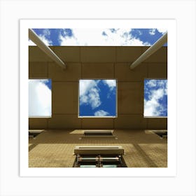 Squares In The Sky Art Print
