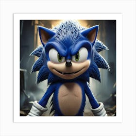 Sonic The Hedgehog Art Print