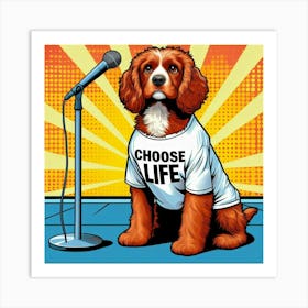 Wham Dog Art Print