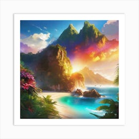 Tropical Paradise 19 Art Print