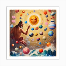 God Of The Universe Art Print