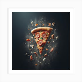 Pizza13 Art Print