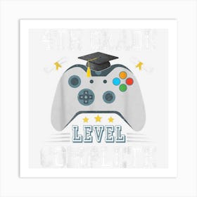 4th Grade Level Complete Gamer Class Of 2023 Graduation Art Print