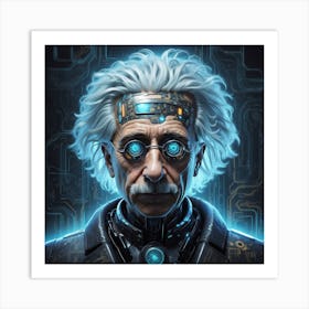 Albert Einstein Art Print