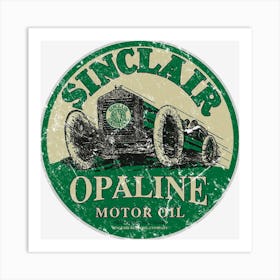 Sinclair Motor Oil Art Print