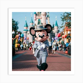 A Charming Playful Disney Character Mickey Mouse D Ic3c T Btrmqi81rog2kya Pweigxe4rayaunatqtwvbq Art Print