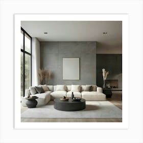 Modern Living Room 131 Art Print