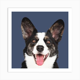 Corgi Portrait Art Print