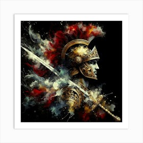 Spartan Warrior 21 Art Print