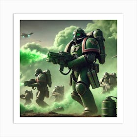 Toxic Grenadiers Converted Art Print