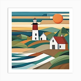 Lighthouse 1 Art Print