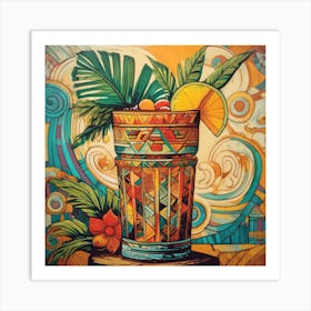 Hawaiian Cocktail 1 Art Print