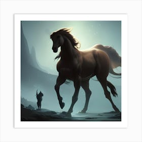 The Horse Art Print