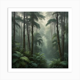 Fern Forest 2 Art Print