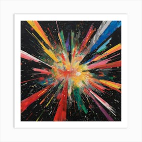 Explosion 1 Art Print