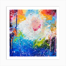 The emergence of new life Abstract Art Painting Art Print