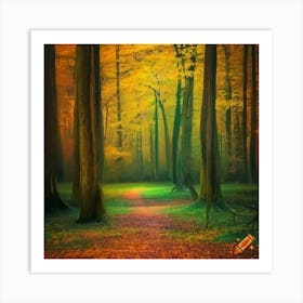 Autumn Forest Art Print