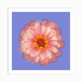 Pink Dandelion Art Print