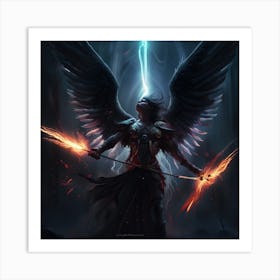 Angel Of Light Art Print