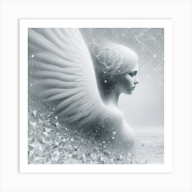 Angel Of Light 8 Art Print